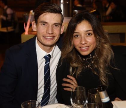 Ricarda Kilian and Marten De Roon in 2018